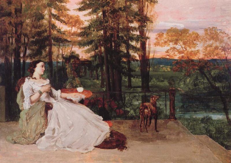 Woman of Frankfurt, Gustave Courbet